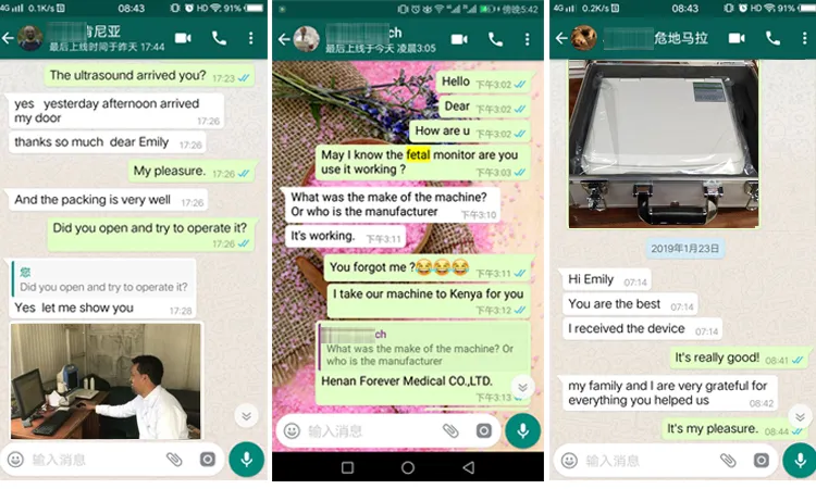 Ce Approved Clinical Full Digital Portable Diagnositic Portable Laptop Ultrasound Scanner Machine (YJ-U318)