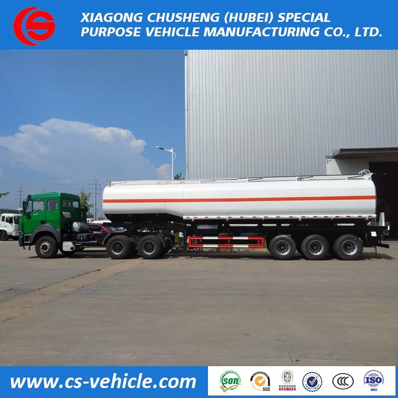 Cheap Price 33000 Litres Fuel Transportation Tanker Trailer for Zambia