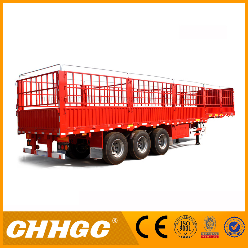 Chhgc Van-Type Truck Cargo Semi-Trailer