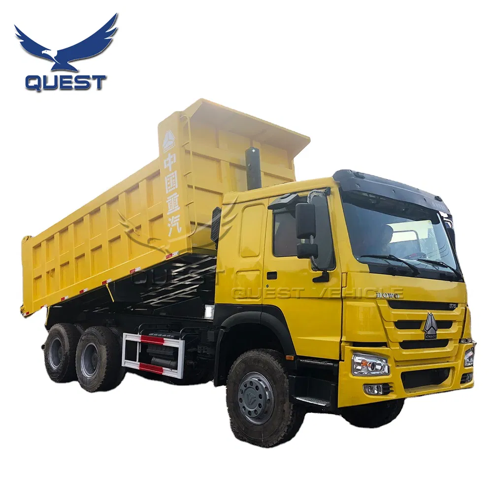 China 10 Wheeler 20 Cubic Meter 30 Ton HOWO New Dump Truck 371HP Tipper Trucks for Sales