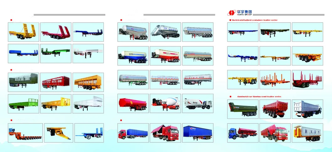 China 3 Axle 35cbm Export Semi Cement Tank Trailer