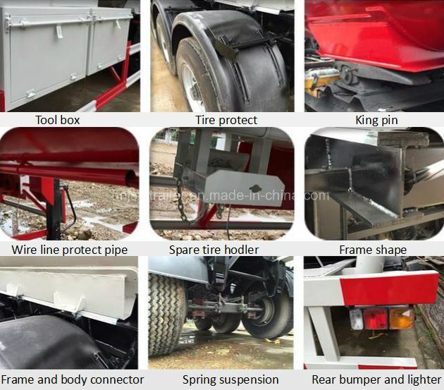 China New Type 3-Axis 35cbm 40t Propane Transport Liquid Tank Semi-Trailer for Sale