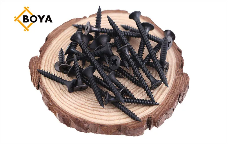 China Screw Manufacturer Collated Black Phosphated Galvanized Drywall Screw/Drywall Screw Tornillos