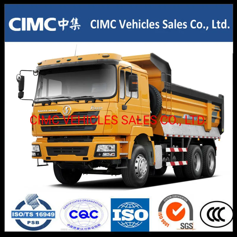 China Shacman F2000 6*4 290HP Heavy Duty Dump Truck