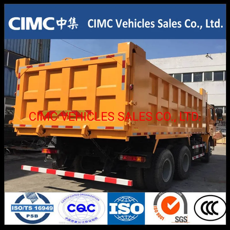 China Shacman F2000 6*4 290HP Heavy Duty Dump Truck