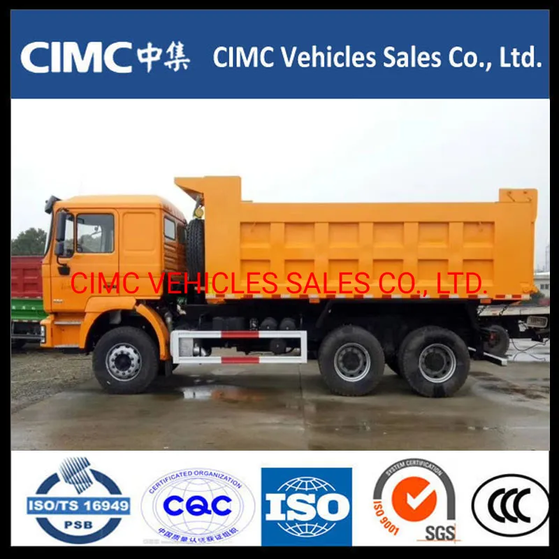 China Shacman F2000 6*4 290HP Heavy Duty Dump Truck