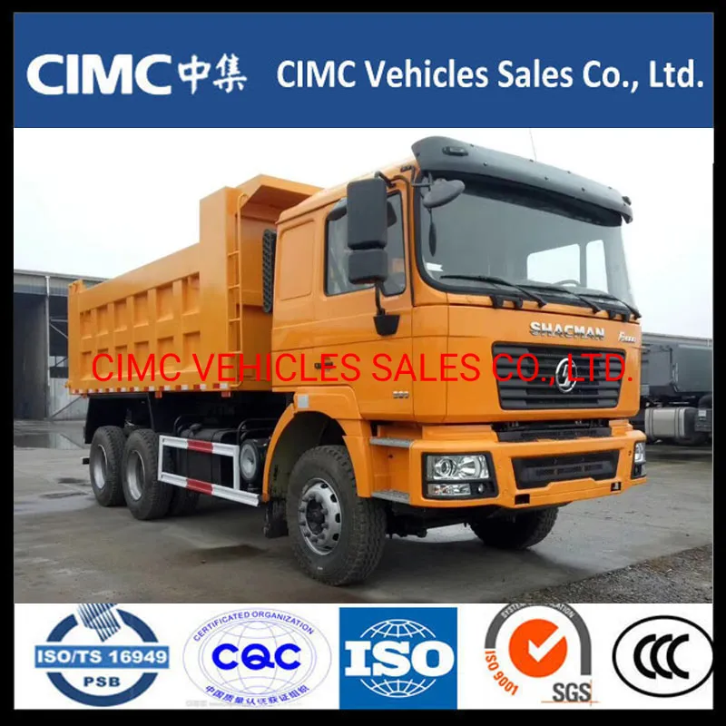 China Shacman F2000 6*4 290HP Heavy Duty Dump Truck