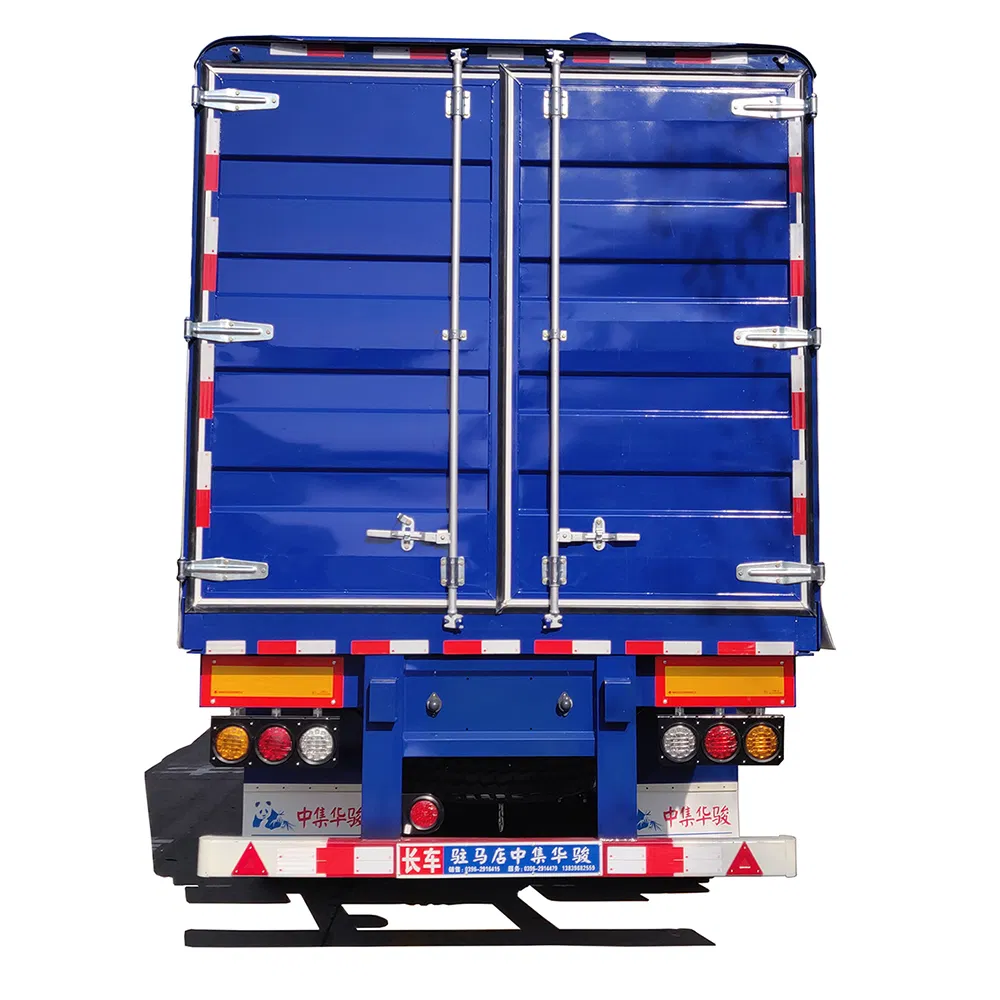 Cimc Huajun Stake/Cargo Semi Trailer with Side Curtain