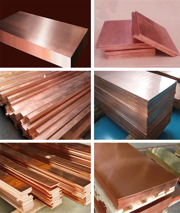 Copper Sheet Copper Sheet Custom-Made Copper Sheet 5mm Thickness Plate