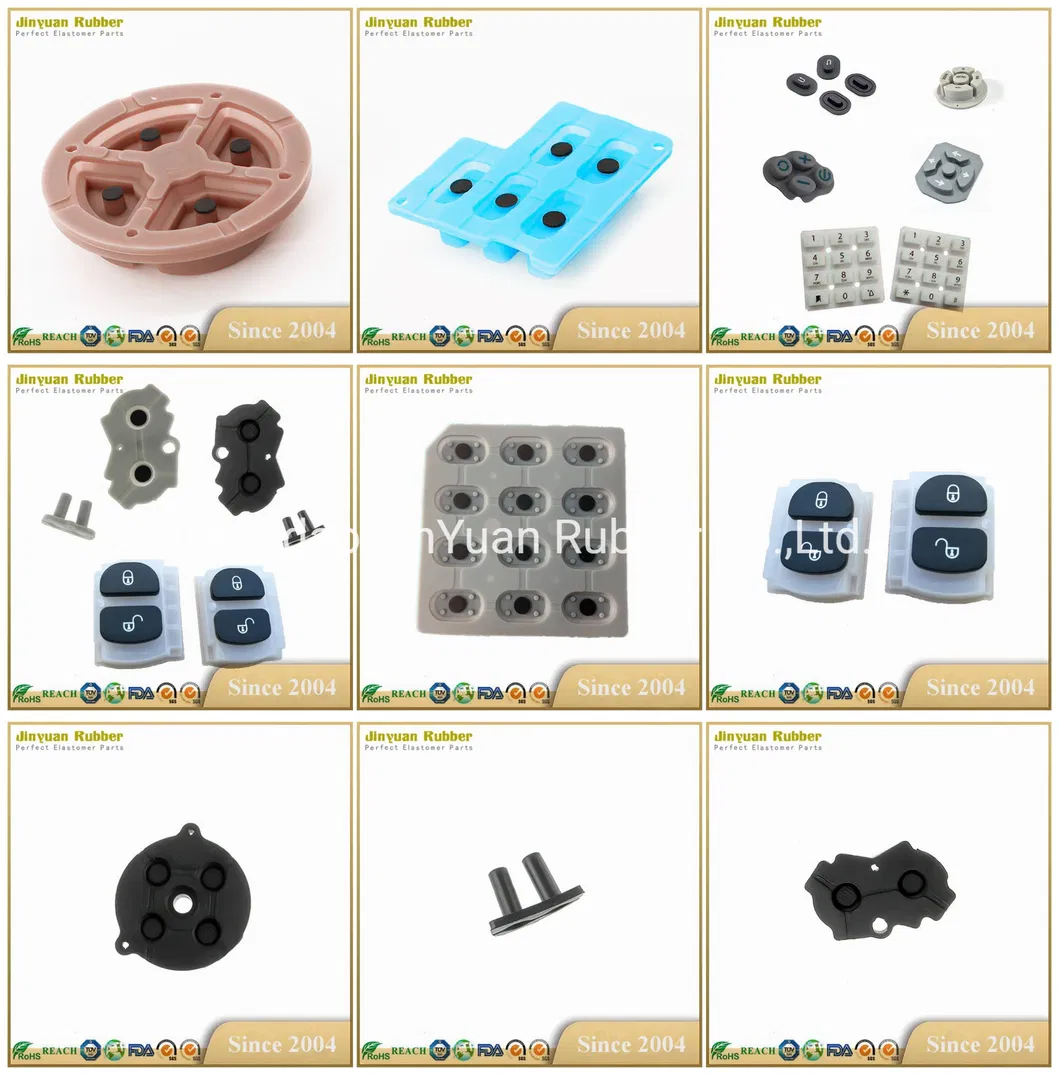 Custom Push Button Switch Silicone Rubber Button Keypad