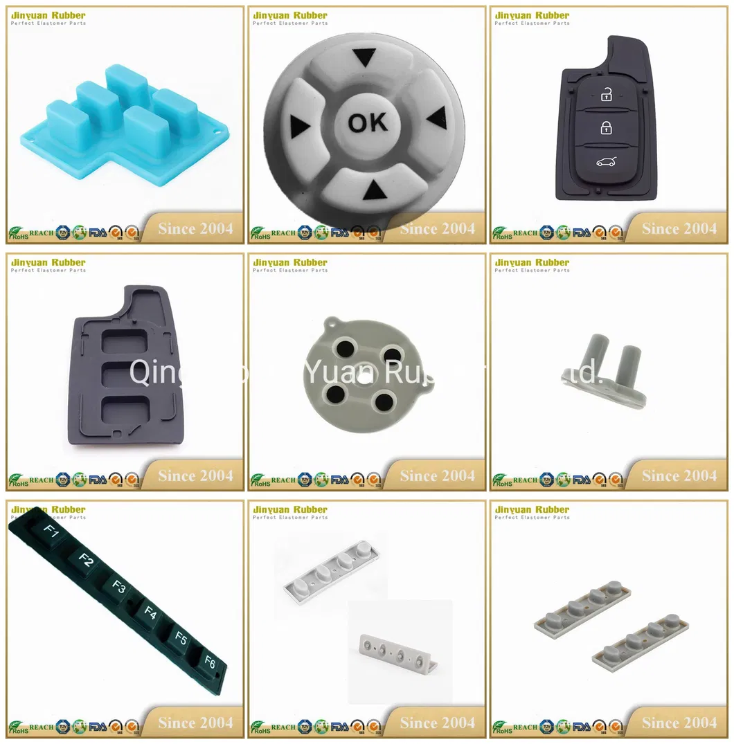 Custom Push Button Switch Silicone Rubber Button Keypad