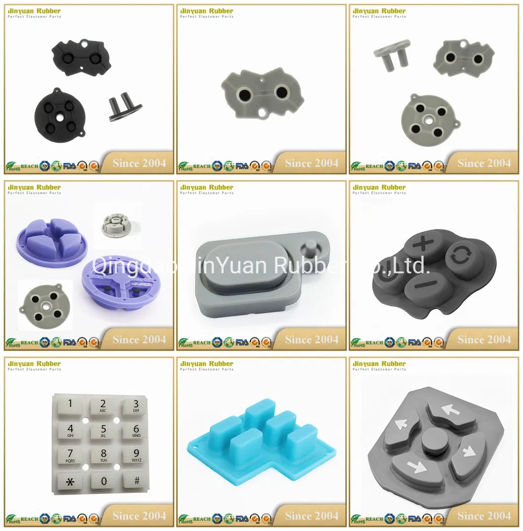 Custom Push Button Switch Silicone Rubber Button Keypad