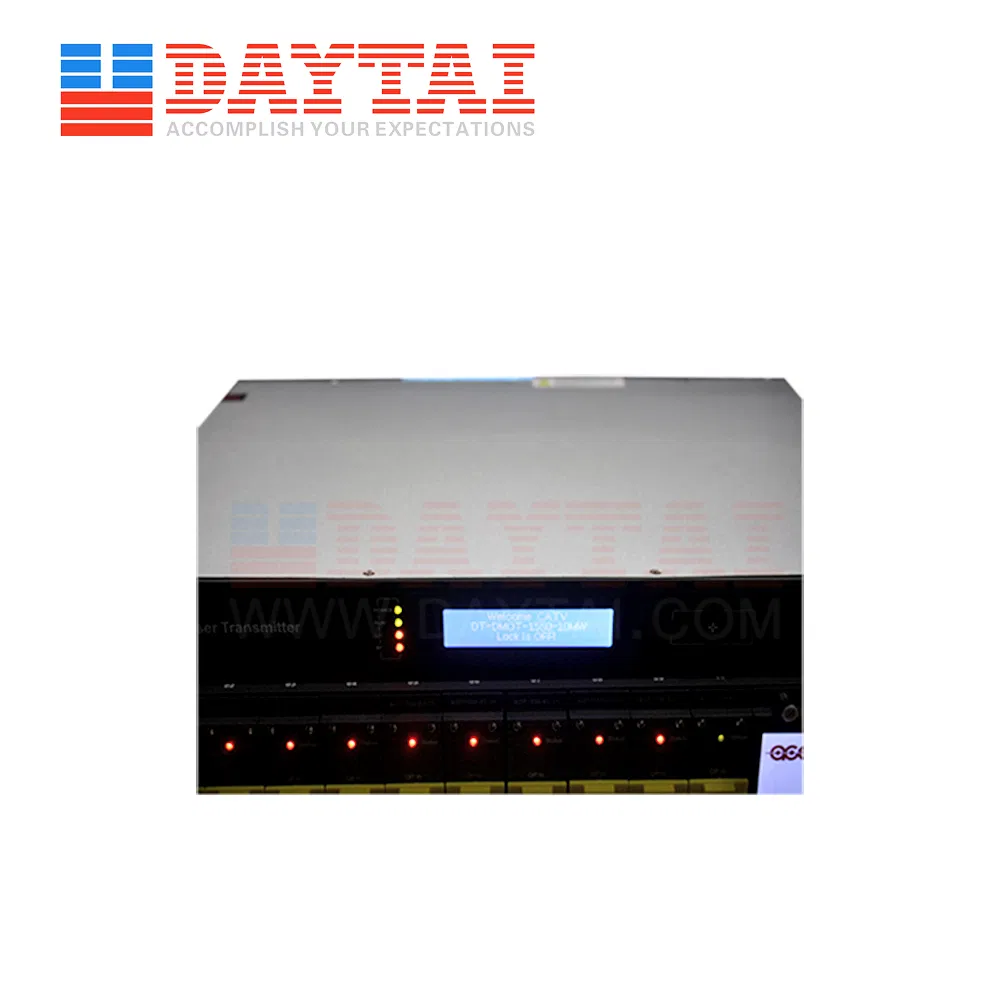 Daytai 1550nm External Modulation Optical Transmitter 1550 -50km