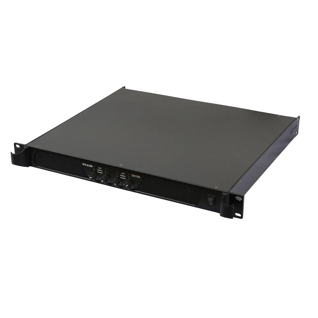 Digital Powerful Output D4150 Four Channels 1u Space AMP