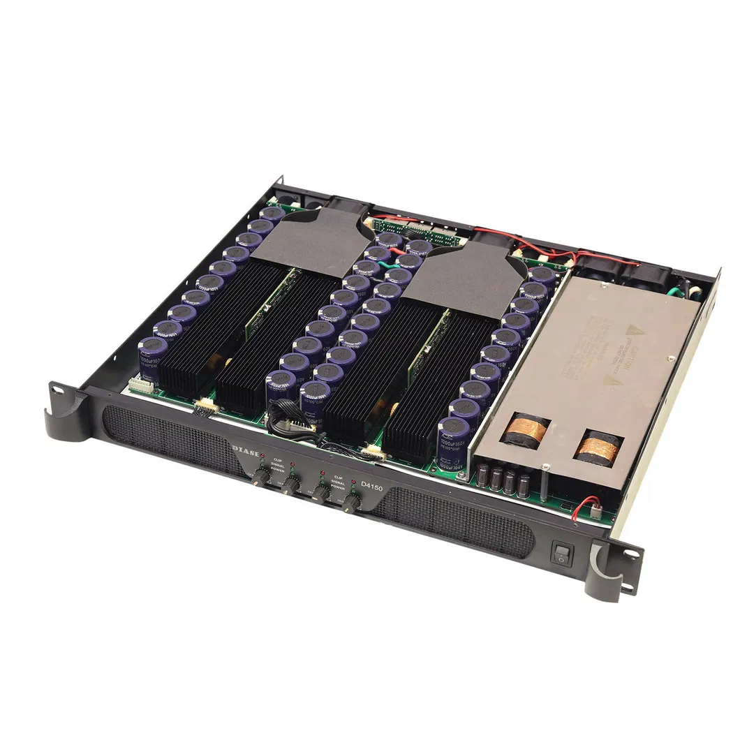 Digital Powerful Output D4150 Four Channels 1u Space AMP