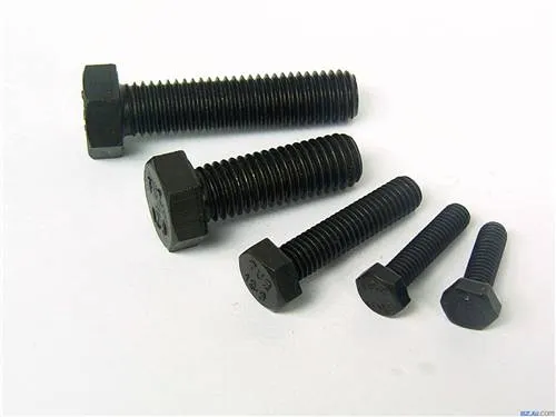 DIN961 Black Hex Bolts High Quality Cl. 8.8