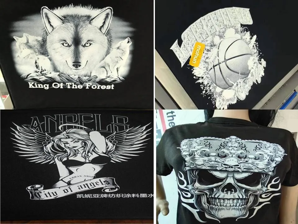 DTG Digital White Pigment Printing Ink for T-Shirt