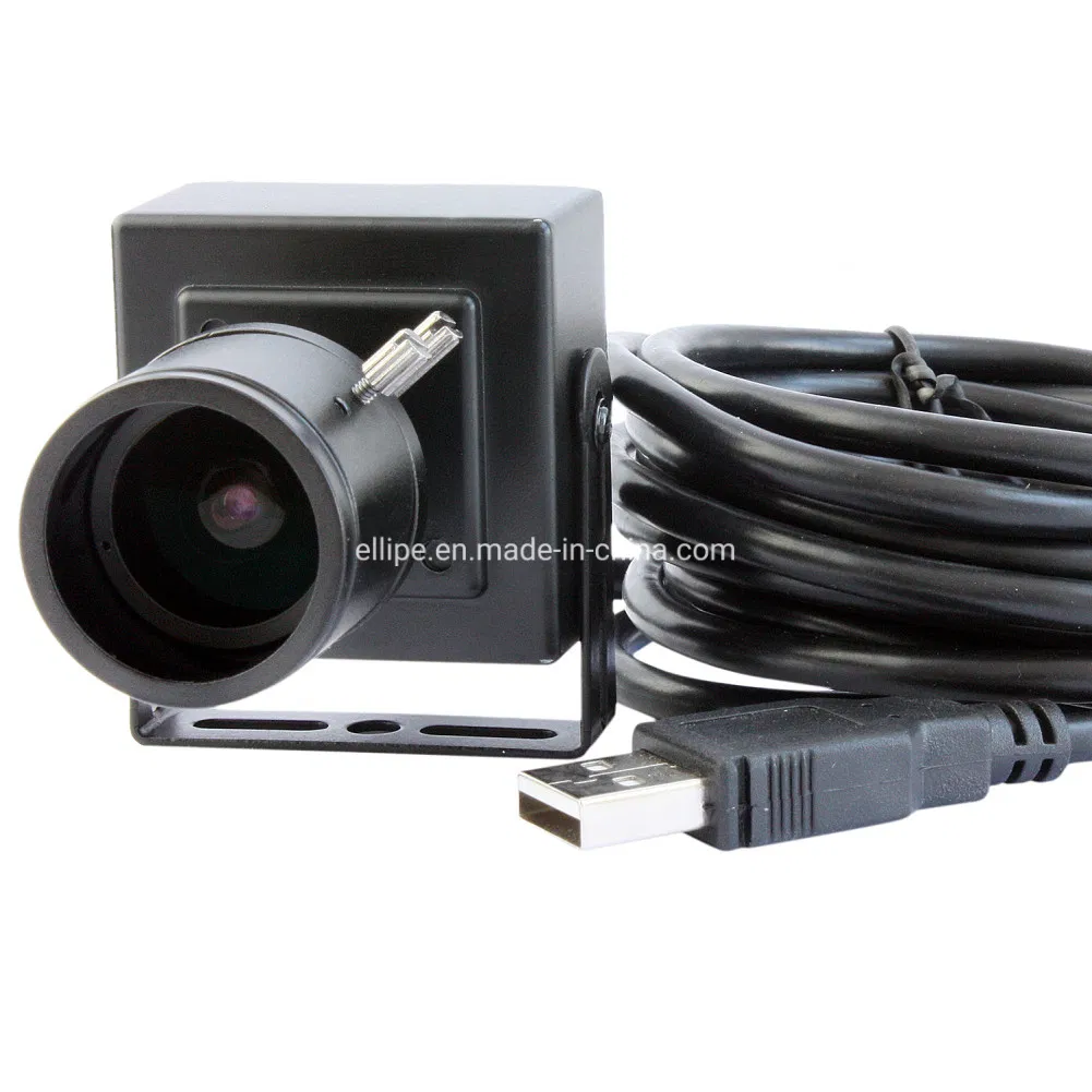 Elp 1280* 720p Webcam CCTV USB Camera Module Mjpeg 30fps Ov9712 USB Camera with 2.8-12mm Varifocal Lens