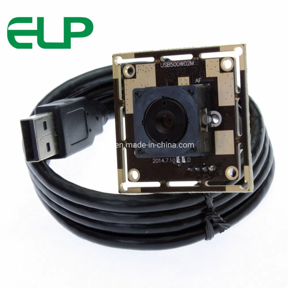 Elp 5MP Autofocus Camera Module HD 45 Degree Lens at 30fps Mini CMOS USB Camera