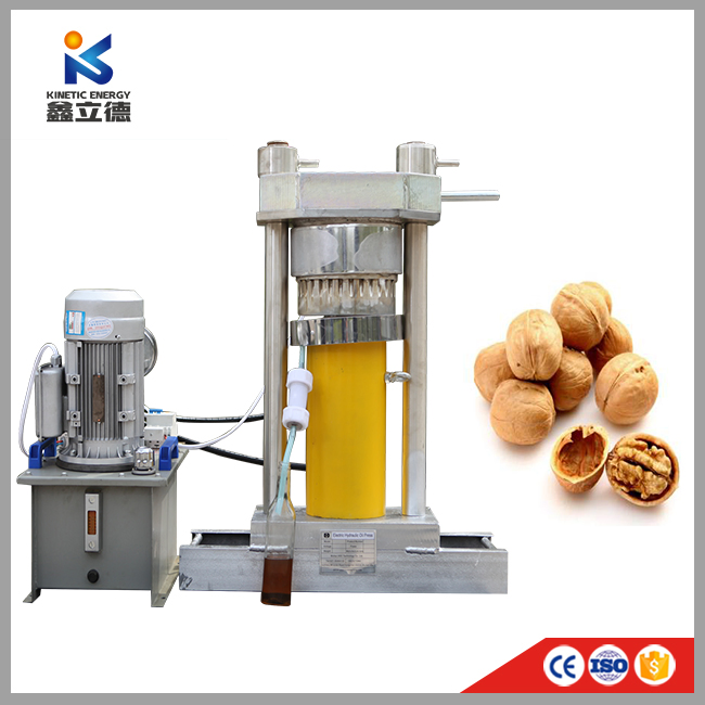 Energy-Saving Home Walnut Cacao Oil Mill Hydraulic Cocoa Sesame Oil Press Machine for Sale