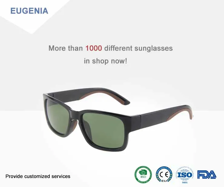 Eugenia Fashion Shades Cateye Sun Glasses Luxury Newest PC Sports Men Women Sunglasses
