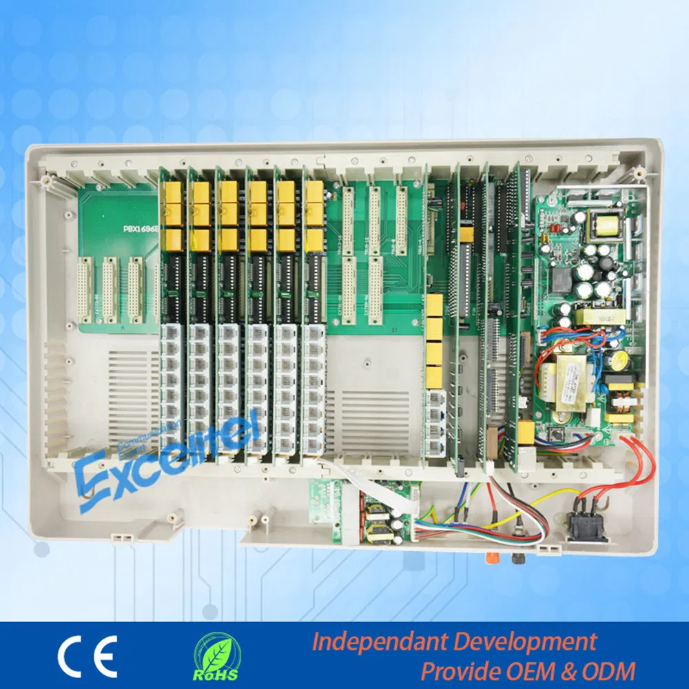 Excelltel Pabx Equipment Cp1696-1680 (plastic covers) Hybrid System PBX