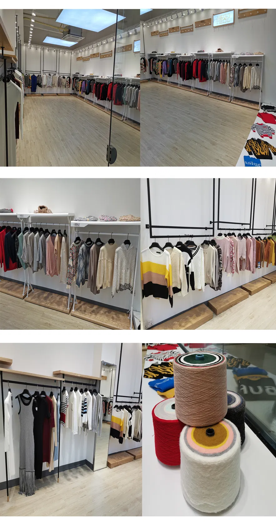 Fashion Solid Color V-Neck Sweater Knit Casual Dress Women Clothes