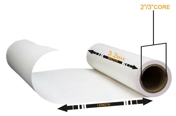 Fast Dry Anti-Curled 90GSM Sublimation Paper for Polyester