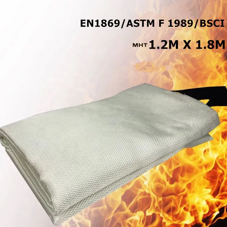Fire Resistant Composite Emergency Survival Glass Fiber Fire Blanket