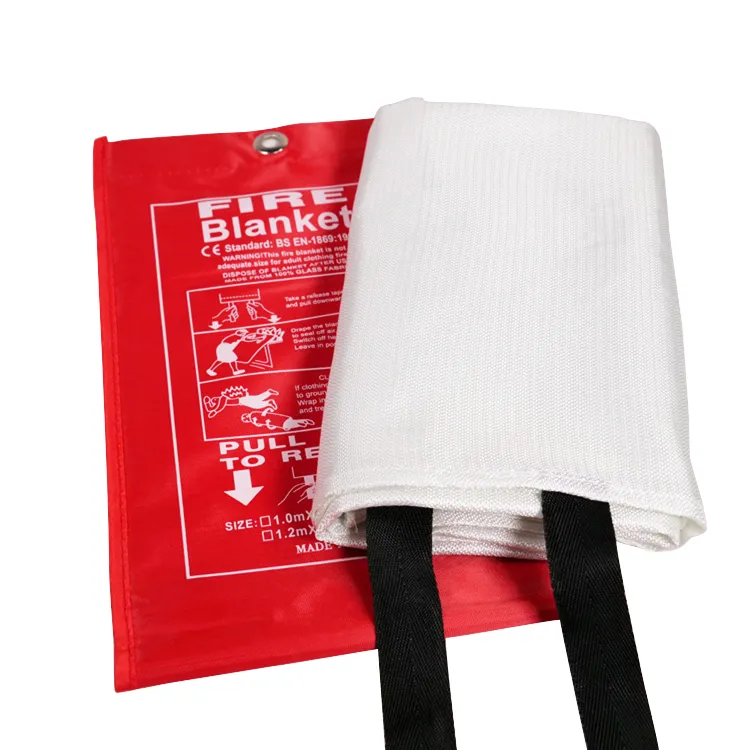 Fire Resistant Composite Emergency Survival Glass Fiber Fire Blanket