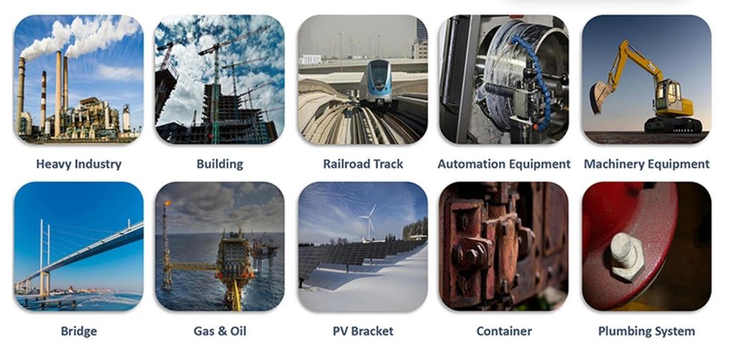 Fit Closely Durable Wholesale Galvanized Hexagonal Rust Prevention Customized Bolt with Good Price