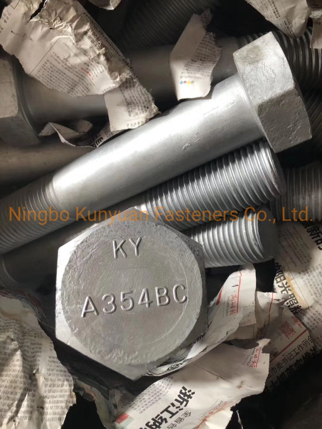 Fit Closely Durable Wholesale Galvanized Hexagonal Rust Prevention Customized Bolt with Good Price