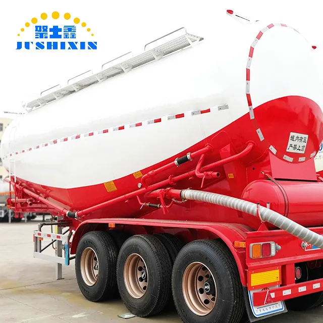 Fly Ash Transport Tank Semi-Trailer with CCC ISO Certificate