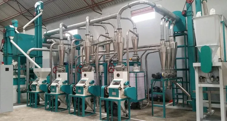 Full Automatic Maize Grinding Mill Machine Maize Grinder