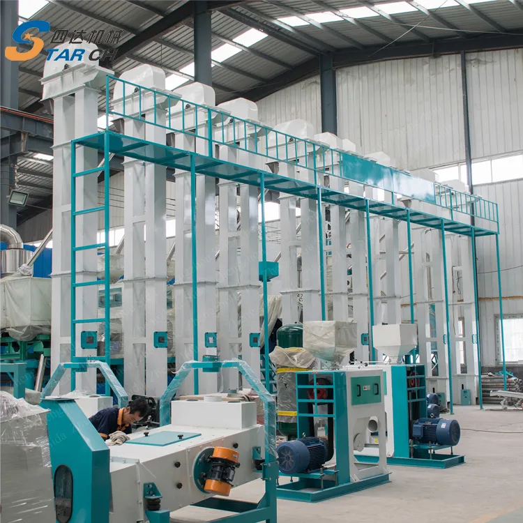 Fully Automatic 20 Ton Per Day Rice Mill Plant Machine in Zambia