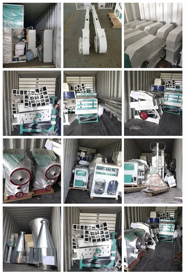 Fully Automatic 20 Ton Per Day Rice Mill Plant Machine in Zambia