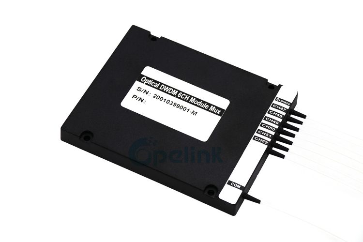 Good Price 6+1CH 100g Yes/No Mux /Demux G652D, G657A1 Fiber Optic DWDM