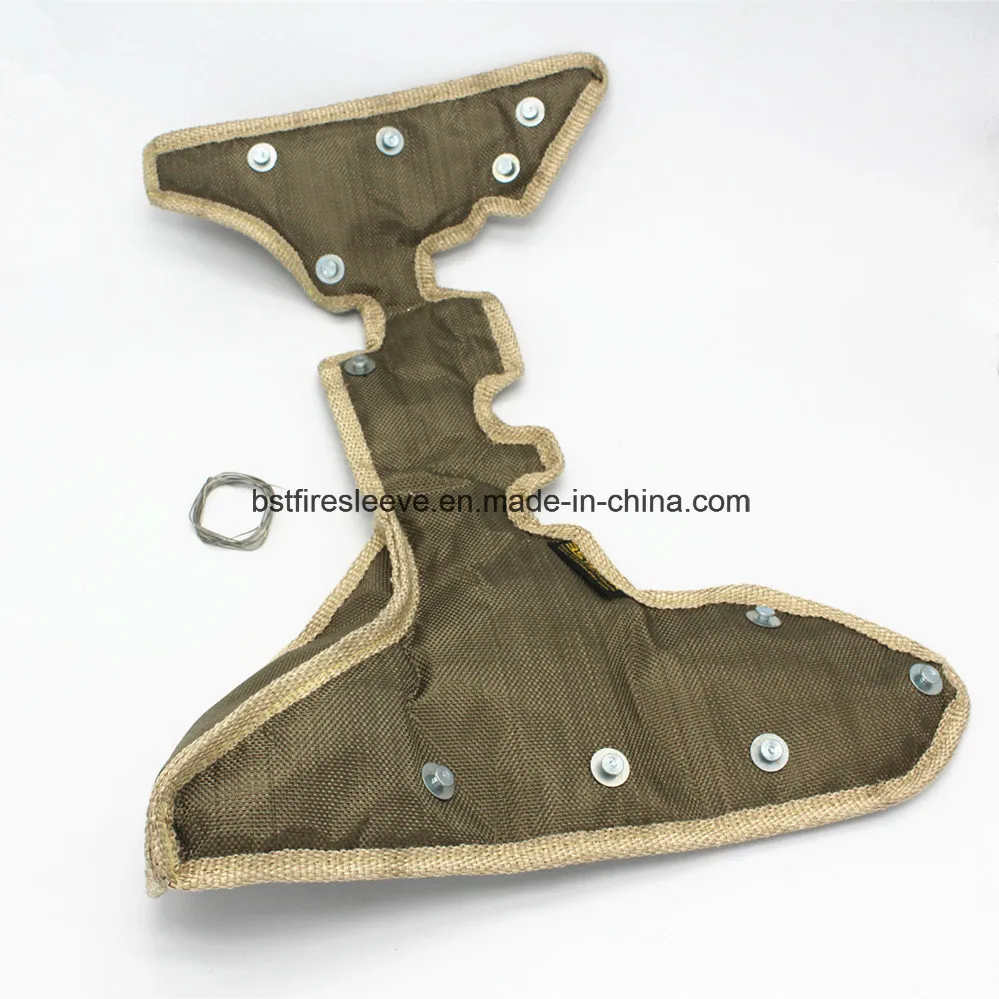 Gray Hi-Temp Removable Turbo Insulation Cover Turbo Bonnet