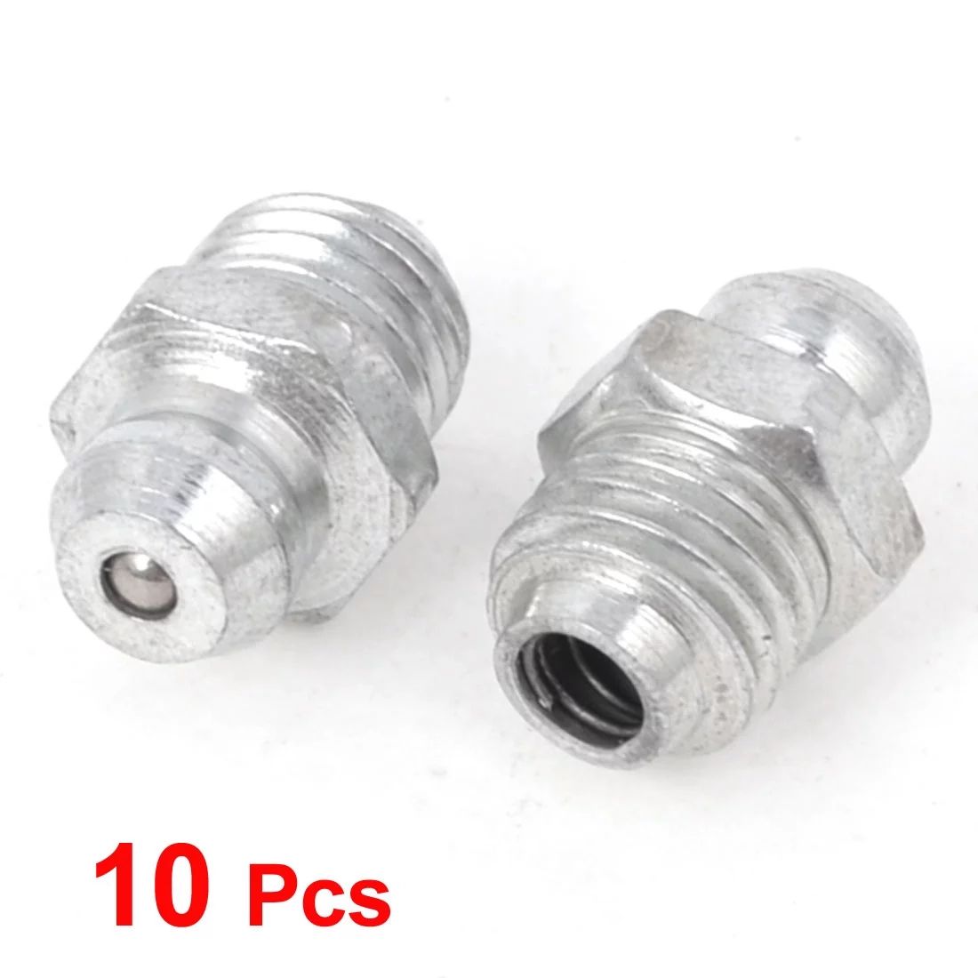 Grease Nipple Fittings M10X1 Straight Zinc Steel Pipe Fitting Auto Parts