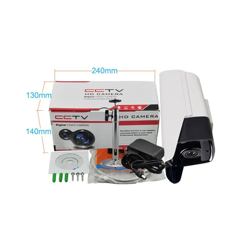 H. 265 2.0MP CCTV Video Surveillance IR Bullet IP HD Camera