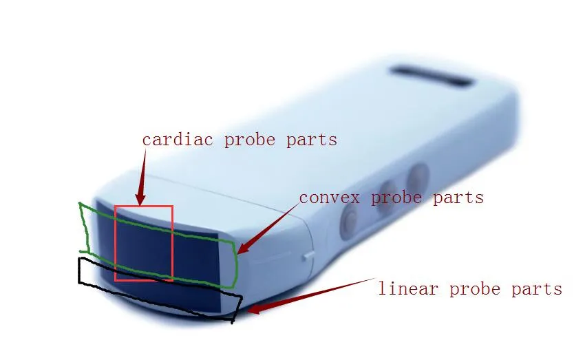 Handheld Portable Wireless Ultrasound Color Doppler High Frequency Diagnostic Scanner
