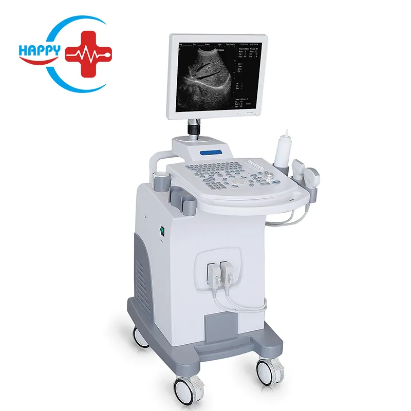 Hc-A010 Cheap Price Newest Version Full Digital B Ultrasound Trolley Scanner/Trolley Ultrasound Machine