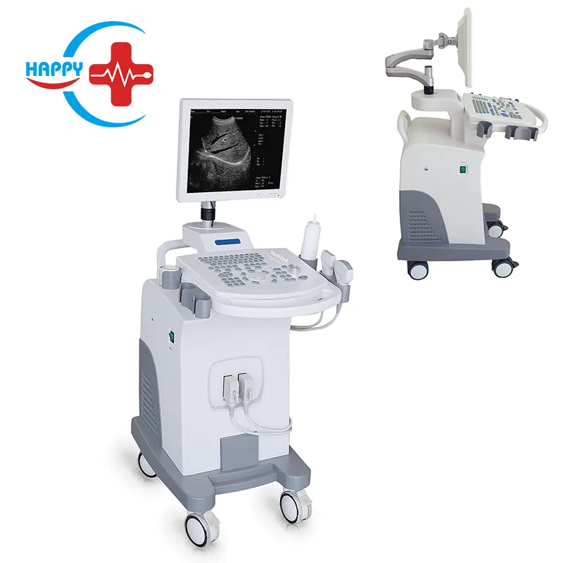 Hc-A010 Cheap Price Newest Version Full Digital B Ultrasound Trolley Scanner/Trolley Ultrasound Machine
