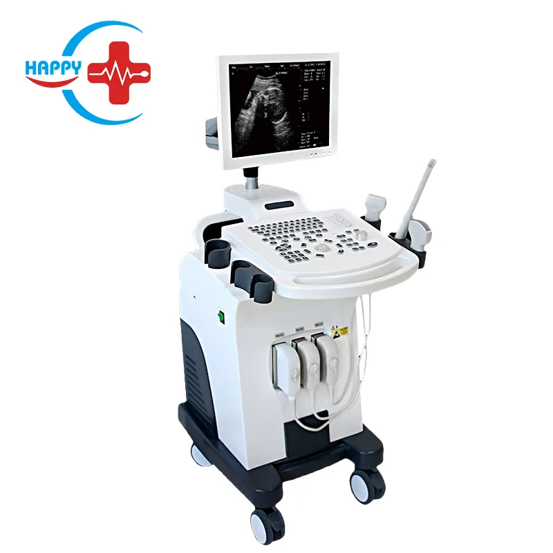 Hc-A010 Cheap Price Newest Version Full Digital B Ultrasound Trolley Scanner/Trolley Ultrasound Machine