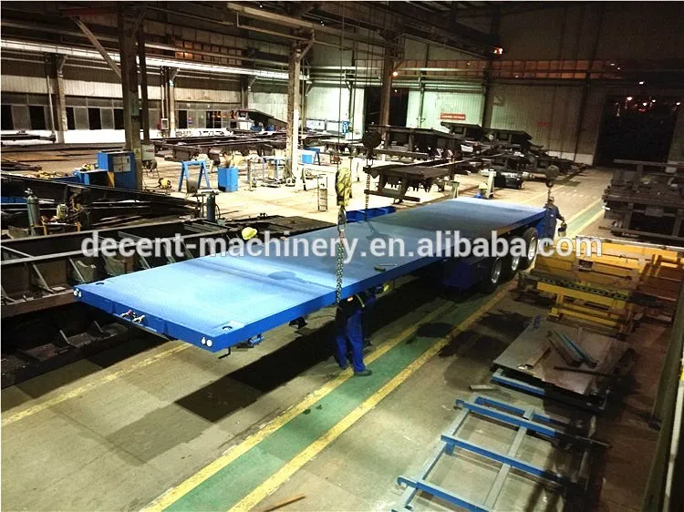 Heavy Duty 60 Ton 70 Ton 3 Axles Fence Sidewall Semi Trailer High Side Flatbed Semi Trailer for Sale