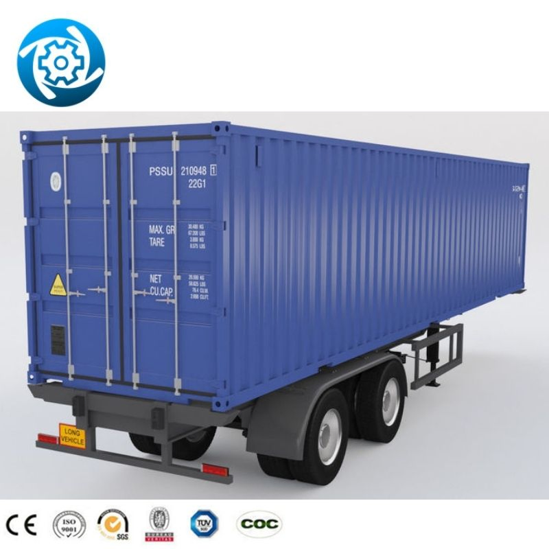 Heavy Duty 60 Ton 70 Ton 3 Axles Fence Sidewall Semi Trailer High Side Flatbed Semi Trailer for Sale