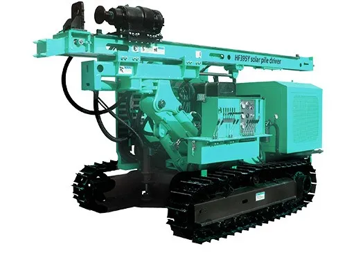 Hf395y Drilling Rig for Photovoltaic Power Station Foundation Pile