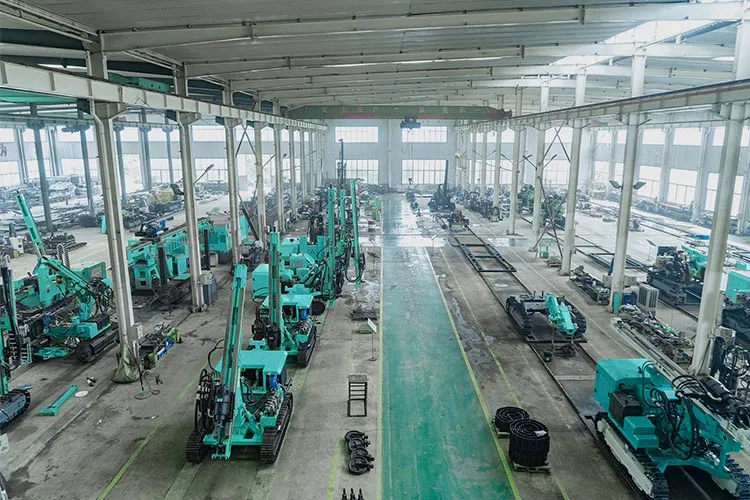 Hfpv-1 Crawler Photovoltaic Solar Pile Drilling Rig Machine