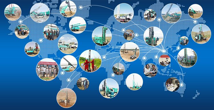 Hfpv-1 Hydraulic Hammer Pile Drilling Rig for Solar Pile Drilling