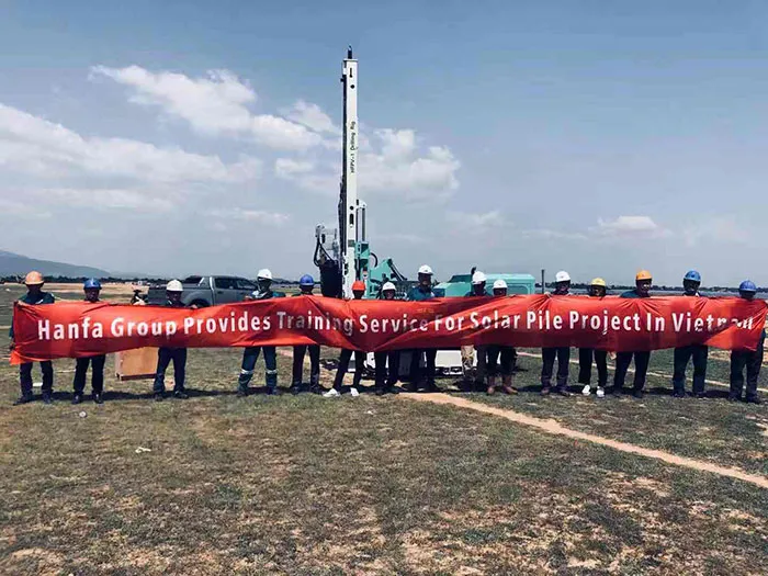 Hfpv-1 Solar Pile Driving Equipment for Sale